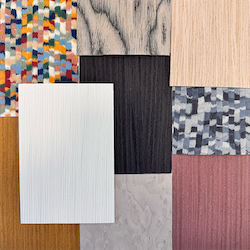 folha de madeira reconstituída